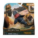 Jucarii, Copii si Bebe - Jucarii si jocuri - Figurine - Set de joaca, DreamWorks Dragons, Gronckle si Fishlegs - Infinity.ro