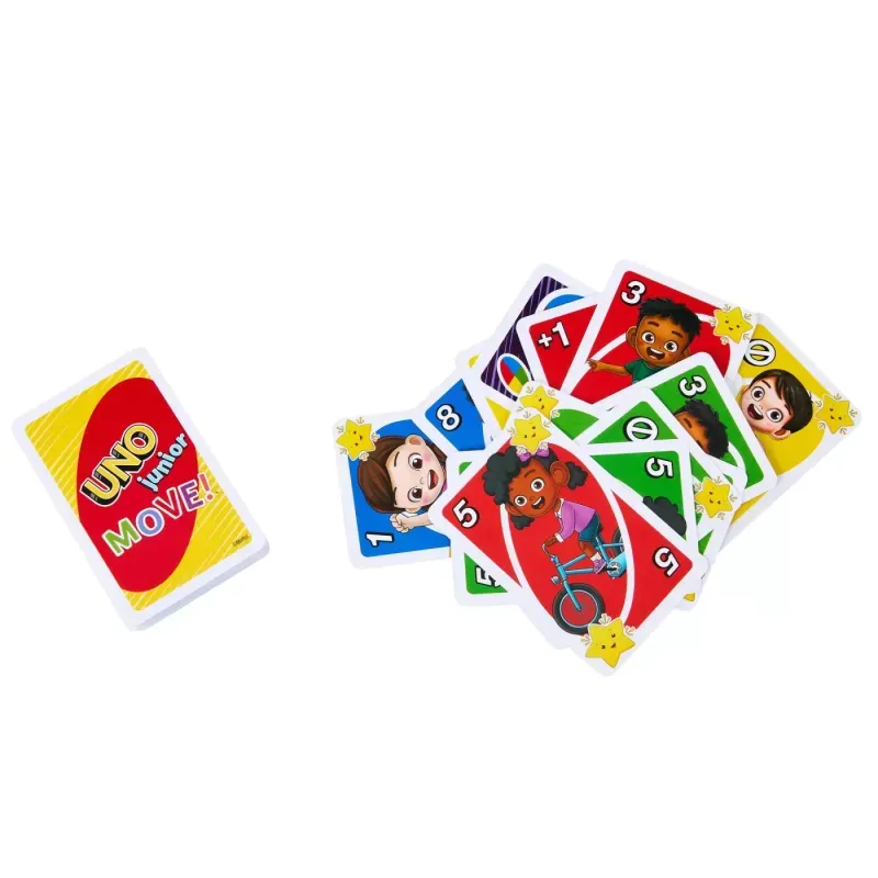 Jucarii, Copii si Bebe - Jucarii si jocuri - Jocuri si puzzle - Jocuri de societate - Jocul de carti UNO Junior Move - Infinity.ro