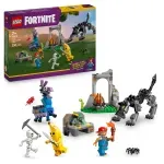 Jucarii, Copii si Bebe - Jucarii si jocuri - Seturi de constructie si cuburi - Seturi de constructie - LEGO Fortnite Tabara lui Peely si Sparkplug 77075 - Infinity.ro