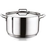 Casa si Gradina - Bucatarie si vesela - Vase pentru gatit - Oale si cratite - Oala din otel inoxidabil Hascevher Anett cu capac metalic  22×12 cm, 4,3L - Infinity.ro