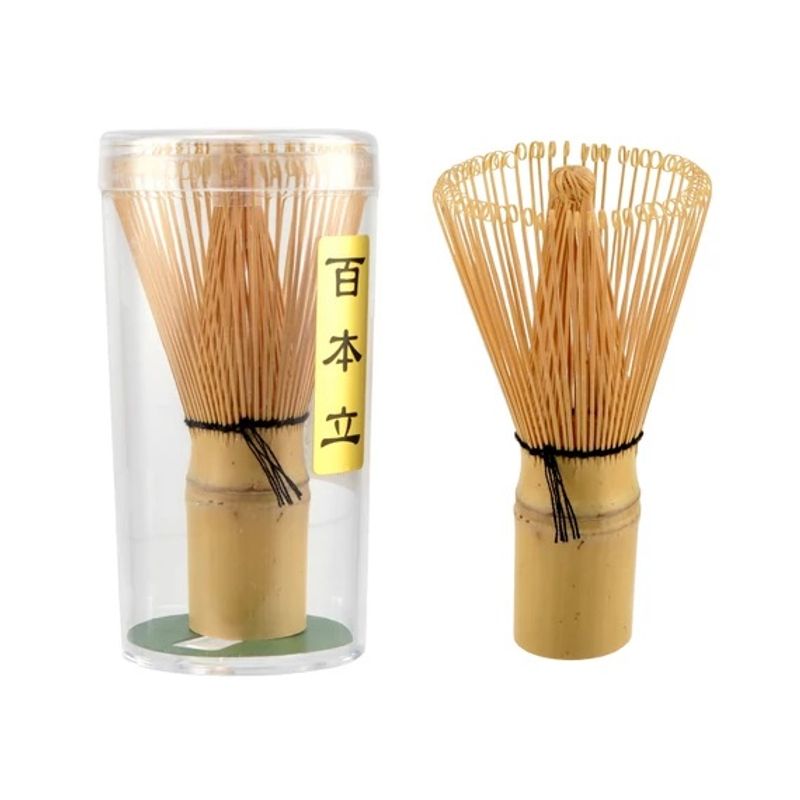 Casa si Gradina - Bucatarie si vesela - Ustensile bucatarie - Pensule, spatule si teluri bucatarie - Pensula pentru ceai Matcha , Ustensil Japonez din Bambus chasen - Infinity.ro