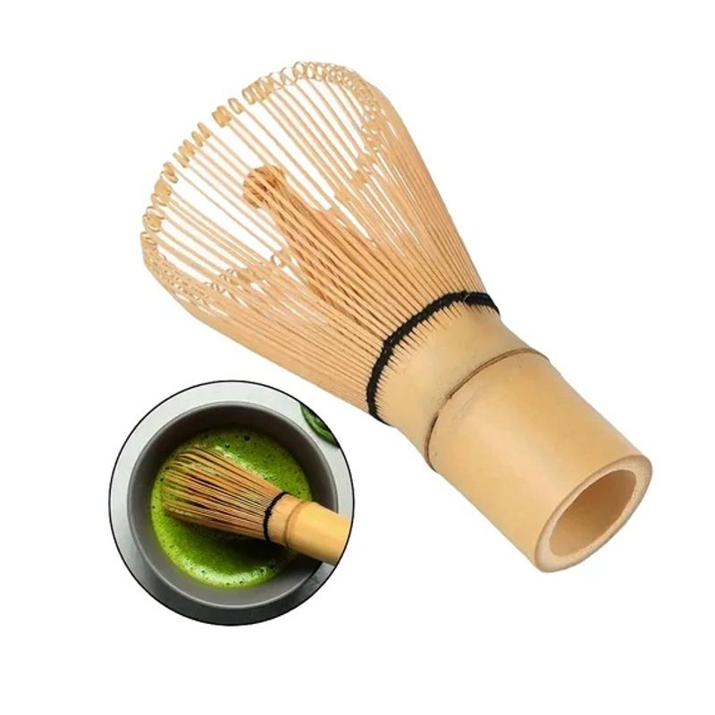 Casa si Gradina - Bucatarie si vesela - Ustensile bucatarie - Pensule, spatule si teluri bucatarie - Pensula pentru ceai Matcha , Ustensil Japonez din Bambus chasen - Infinity.ro
