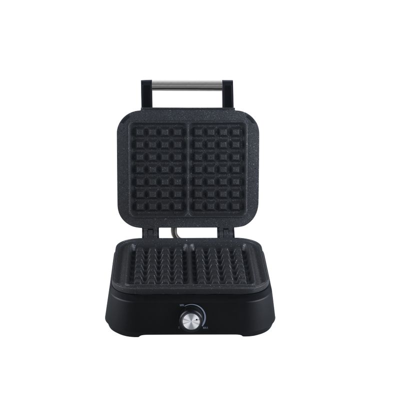 Electronice si Electrocasnice - Electrocasnice bucatarie - Preparare paine - Sandwich-maker - Aparat pentru vafe Zilan ZLN3959, Placi fixe din aluminiu, Termostat reglabil, Temperatura reglabila, Putere 1500W - Infinity.ro