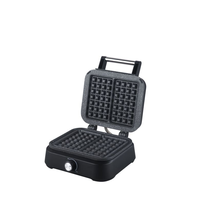 Electronice si Electrocasnice - Electrocasnice bucatarie - Preparare paine - Sandwich-maker - Aparat pentru vafe Zilan ZLN3959, Placi fixe din aluminiu, Termostat reglabil, Temperatura reglabila, Putere 1500W - Infinity.ro