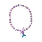 Fashion, accesorii si bijuterii - Copii - Lenjerie si pijamale copii - Costume de baie copii - Set 5 piese costum de baie Sirena Ariel, Stele de Mare, Include top, slip, coada, colier si coronita - 110 cm - 3-4 ani - Infinity.ro