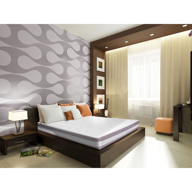 Casa si Gradina - Mobilier - Saltele si somiere - Saltele - Saltea Argentum Healthguard Memory 12+3+4 Ortopedica, 160x200 cm, H 21 cm, Husa cu ioni de argint, Ventilatie 3D - Infinity.ro
