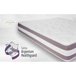 Casa si Gradina - Mobilier - Saltele si somiere - Saltele - Saltea Argentum Healthguard Memory 12+3+4 Ortopedica, 160x200 cm, H 21 cm, Husa cu ioni de argint, Ventilatie 3D - Infinity.ro