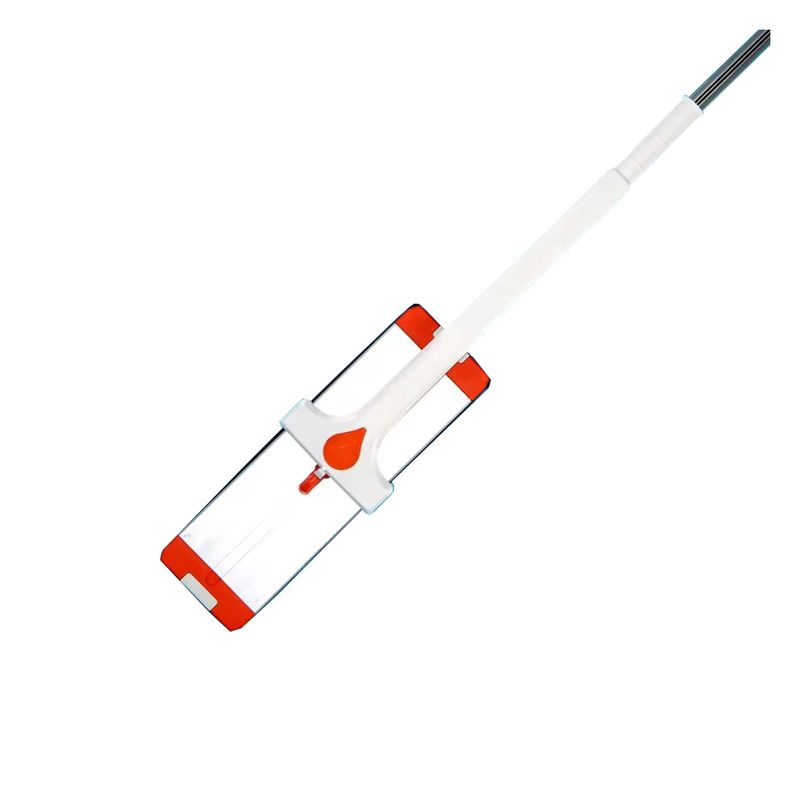 Market - Curatenie si intretinere casa - Produse menaj - Mopuri - Mop cu tija telescopica PAA-home®, autostoarcere pe tija, include 2 lavete microfibra 42 x 13 cm cm, rotire 180 grade - Infinity.ro