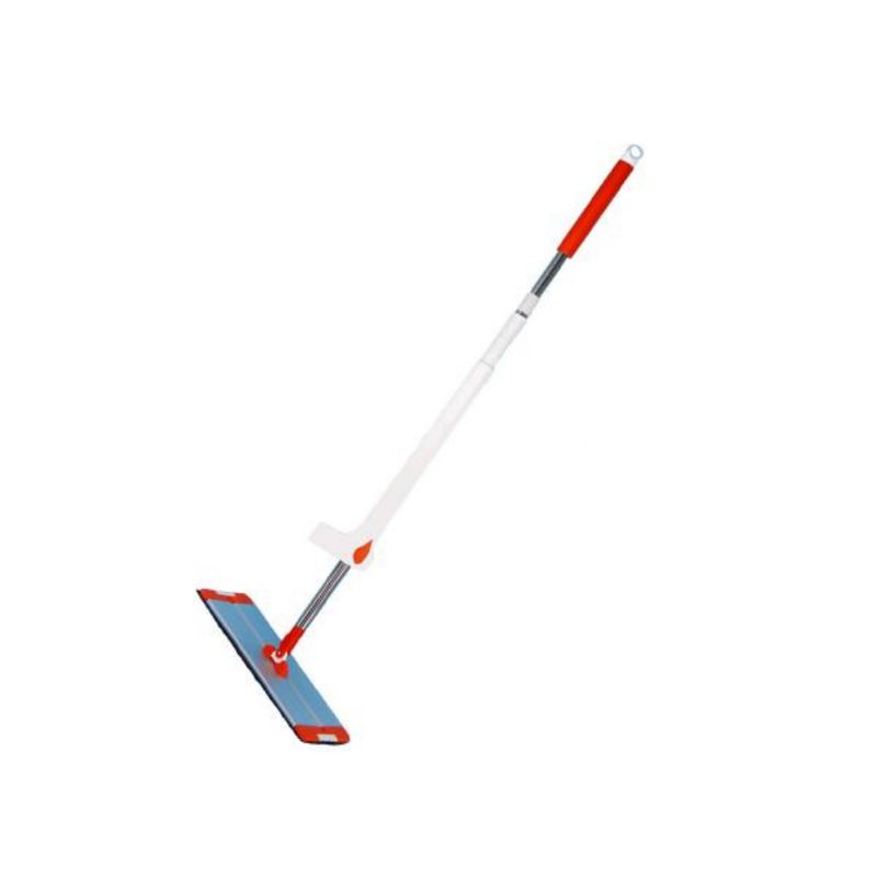 Market - Curatenie si intretinere casa - Produse menaj - Mopuri - Mop cu tija telescopica PAA-home®, autostoarcere pe tija, include 2 lavete microfibra 42 x 13 cm cm, rotire 180 grade - Infinity.ro