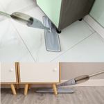 Market - Curatenie si intretinere casa - Produse menaj - Mopuri - Mop plat PAA-home®, multifunctional spala si pulverizeaza, dimensiuni 38x10 cm si include 1 laveta microfibra, capacitate rezervor 350 ml - Infinity.ro