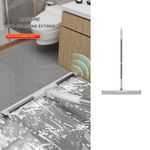 Market - Curatenie si intretinere casa - Produse menaj - Mopuri - Matura tip racleta PAA-home, cu tija rotativa la 180 de grade, curata diferite suprafete si tipuri de murdarie dimensiune racleta 39.5 cm - Infinity.ro