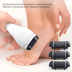 Ingrijire personala si Cosmetice - Aparate & accesorii ingrijire personala - Aparate cosmetice - Aparate pentru manichiura-pedichiura - Set accesorii pentru Pila electrica pentru talpi si calcaie IMA Trend, 3 role, Indepartare piele moarta - Infinity.ro