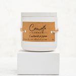 Casa si Gradina - Decoratiuni - Aromaterapie si lumanari - Lumanari si candele - Lumanare parfumata handmade 150 g – Castravete si Pepene - Infinity.ro