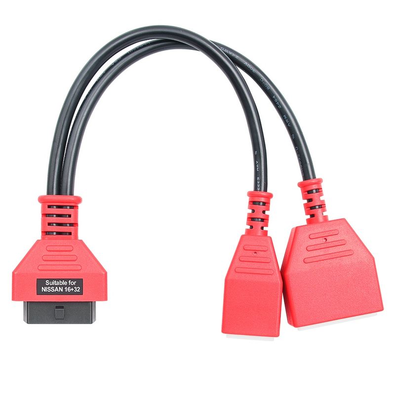 Auto si Moto - Reparatii si depanare - Sisteme de diagnoza - Cablu adaptor OBD2 Techstar pentru Nissan 16 + 32 pini - Infinity.ro
