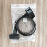 Auto si Moto - Reparatii si depanare - Sisteme de diagnoza - Cablu prelungitor OBD2 Techstar 16 pini Mama-Tata, 60 cm, panglica plata, J1962 Tip A 12V, cu trecere directa 1:1 - Infinity.ro