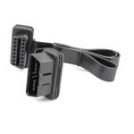 Auto si Moto - Reparatii si depanare - Sisteme de diagnoza - Cablu prelungitor OBD2 Techstar 16 pini Mama-Tata, 60 cm, panglica plata, J1962 Tip A 12V, cu trecere directa 1:1 - Infinity.ro