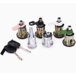 Auto si Moto - Piese auto si accesorii - Caroserie - Usi auto si accesorii - Set 6 Cilindri Inchidere Usi + 2 Chei pentru Ford Transit MK5 (1994–2000) | OE 1074762, 1112385, 95VBB22050BG - Infinity.ro