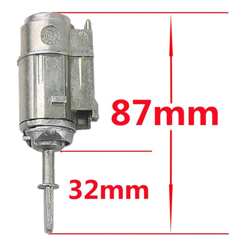 Auto si Moto - Piese auto si accesorii - Caroserie - Usi auto si accesorii - Butuc yala cilindru usa stanga fata cu cheie Techstar, compatibil Audi A6 C5 (1997–2005), cod OE 4B0837217 / 4B0837217A - Infinity.ro