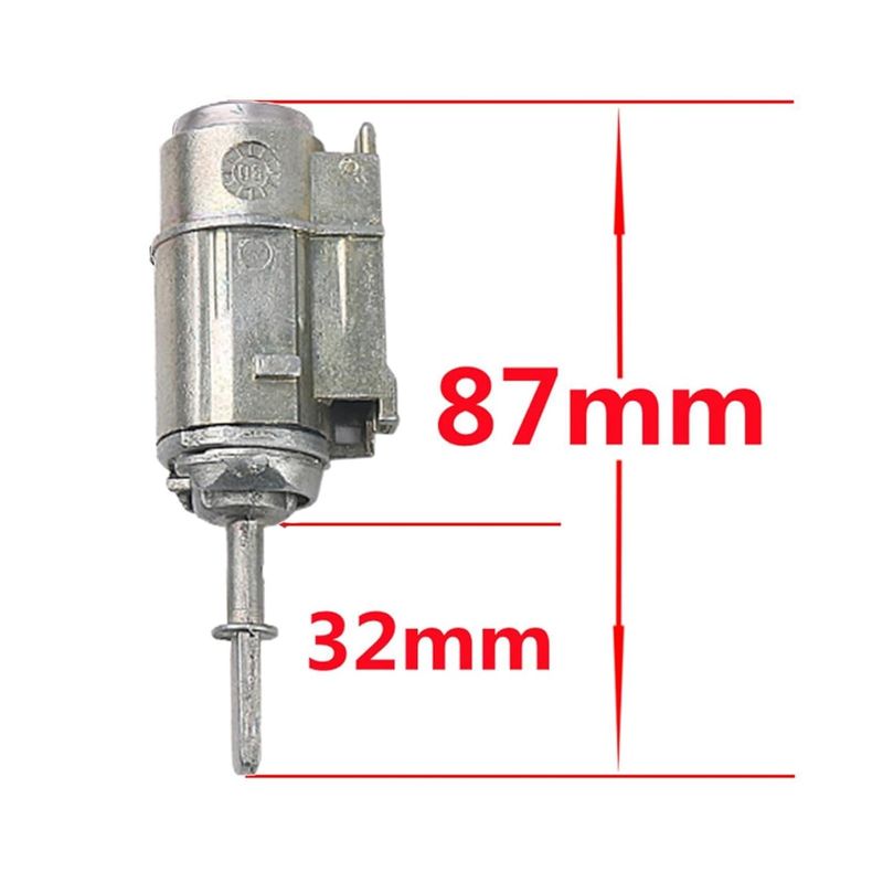 Auto si Moto - Piese auto si accesorii - Caroserie - Usi auto si accesorii - Butuc yala cilindru usa stanga fata cu cheie Techstar, compatibil Audi A6 C5 (1997–2005), cod OE 4B0837217 / 4B0837217A - Infinity.ro