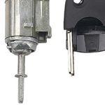 Auto si Moto - Piese auto si accesorii - Caroserie - Usi auto si accesorii - Butuc yala cilindru usa stanga fata cu cheie Techstar, compatibil Audi A6 C5 (1997–2005), cod OE 4B0837217 / 4B0837217A - Infinity.ro