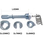 Auto si Moto - Reparatii si depanare - Scule auto - Scule si truse auto - Kit reparatie butuc yala cilindru usa Techstar, compatibil Seat Ibiza, Cordoba, VW Polo, Caddy, Inca, cod 6K4837223A - Infinity.ro