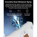 Electronice si Electrocasnice - Ingrijirea locuintei - Aspiratoare - Robot curatare geamuri, Aspirare 3000PA si spalare umeda, sistem AI, aplicatie si telecomanda, 4 moduri curatare, Alb - Infinity.ro