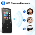 TV, Audio-Video si Foto - Portabile audio - Media Playere - Player MP3 Cu Touchscreen, Ecran 1.8 Inch, Bluetooth 5.0, 64GB, FM, HiFi, USB-C, Casti, Husa, Card 128GB - Infinity.ro