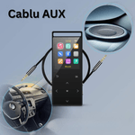 TV, Audio-Video si Foto - Portabile audio - Media Playere - Player MP3 Cu Touchscreen, Ecran 1.8 Inch, Bluetooth 5.0, 64GB, FM, HiFi, USB-C, Casti, Husa, Card 128GB - Infinity.ro