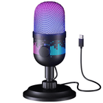 PC, gaming si accesorii - Periferice PC - Microfoane PC - Microfon Profesional AK1, USB, RGB, Mute, Suport Detasabil, Streaming, Gaming, Podcast, Windows, Mac, PS4/PS5 - Infinity.ro