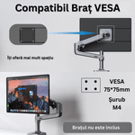 PC, gaming si accesorii - Desktop PC & monitoare - Monitoare - Monitor Extensibil Dublu Laptop, Ecran 16" IPS Full HD, USB-C, 360° Rotire, Portabil, Windows/MacOS, Suport Inclus - Infinity.ro