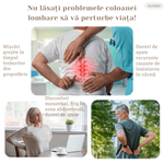 Ingrijire personala si Cosmetice - Sanatate si wellness - Articole wellness - Incalzitoare corporale - Centura Lombara Termica pentru Sustinere ELUZZO®, Wireless, 5 Niveluri de Incalzire, 3 Trepte de Masaj - Infinity.ro