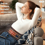 Ingrijire personala si Cosmetice - Sanatate si wellness - Articole wellness - Incalzitoare corporale - Centura Lombara Termica pentru Sustinere ELUZZO®, Wireless, 5 Niveluri de Incalzire, 3 Trepte de Masaj - Infinity.ro