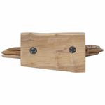 Casa si Gradina - Decoratiuni - Decoratiuni de sezon - Steaua de Craciun Maro 60 x 5 x 75 cm Lemn solid de tec - Infinity.ro