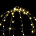 Casa si Gradina - Decoratiuni - Decoratiuni de sezon - Decoratiune glob cu 96 LED Alb cald 30 cm Metal - Infinity.ro