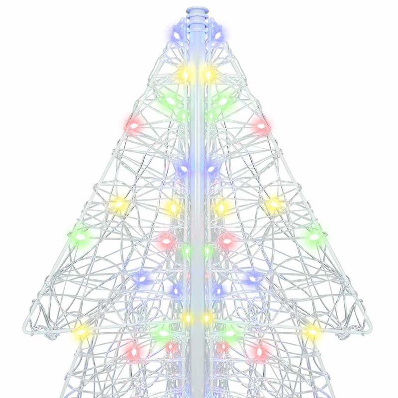 Casa si Gradina - Decoratiuni - Decoratiuni de sezon - Brad de Craciun cu 240 LED Multicolour 180 cm Acril - Infinity.ro