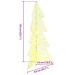 Casa si Gradina - Decoratiuni - Decoratiuni de sezon - Brad de Craciun cu 160 LED Alb cald 150 cm Acril - Infinity.ro