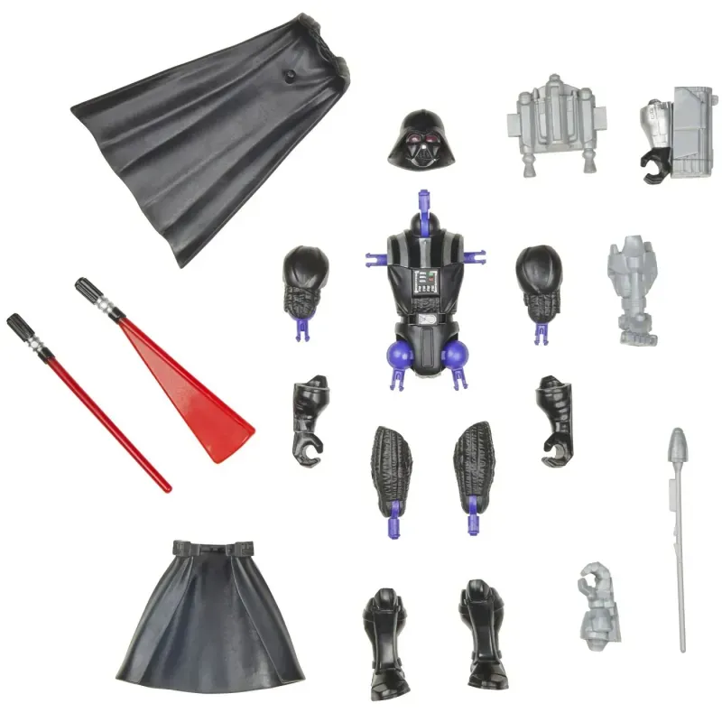Jucarii, Copii si Bebe - Jucarii si jocuri - Figurine - Star Wars Mix Mashers Deluxe Set Figurina Darth Vader 12cm Si Accesorii - Infinity.ro
