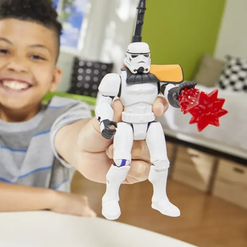 Jucarii, Copii si Bebe - Jucarii si jocuri - Figurine - Star Wars Mix Mashers Set Figurina Stormtrooper 12cm Si Accesorii - Infinity.ro