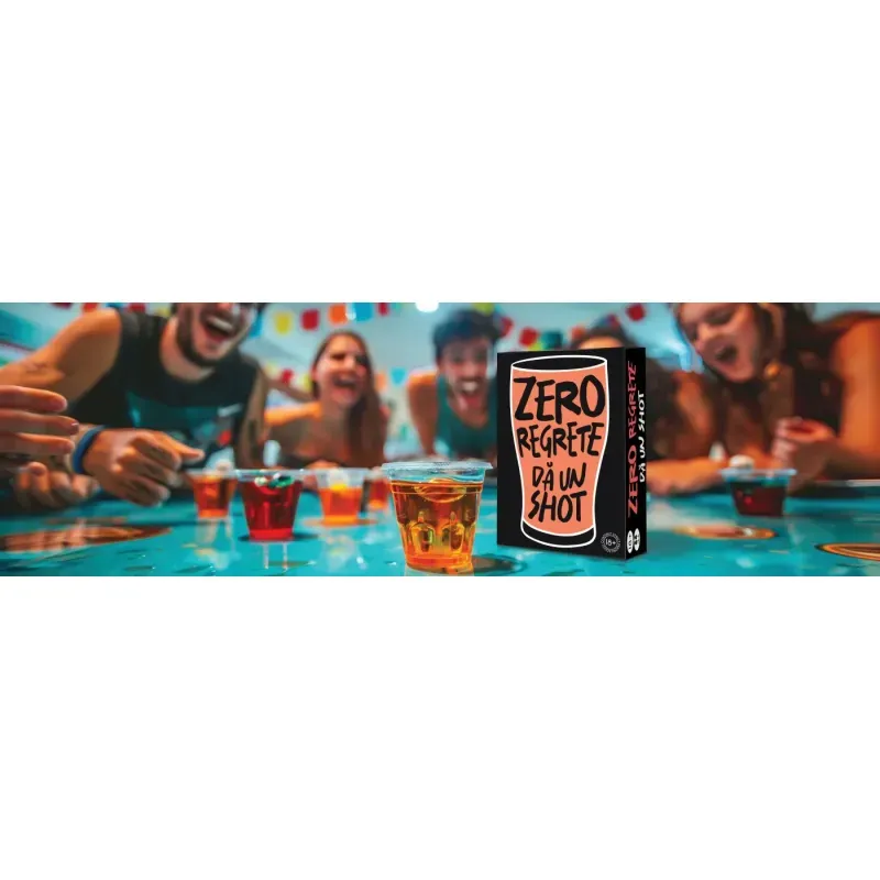 Jucarii, Copii si Bebe - Jucarii si jocuri - Jocuri si puzzle - Jocuri de societate - Joc De Societate Zero Regrete Da Un Shot - Infinity.ro