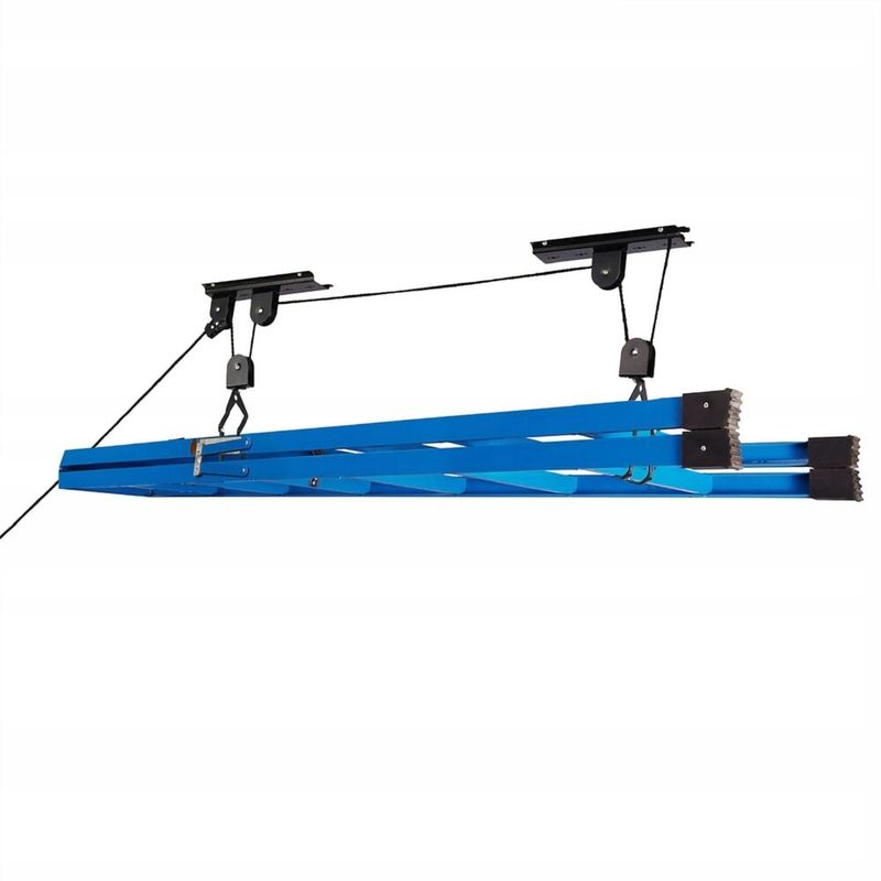 Sport si Outdoor - Ciclism - Accesorii pentru biciclete - Suporturi accesorii biciclete - Suport suspendat Renew Force pentru depozitarea bicicletei, cu prindere in tavan, sarcina maxima suportata 20 Kg, Negru - Infinity.ro