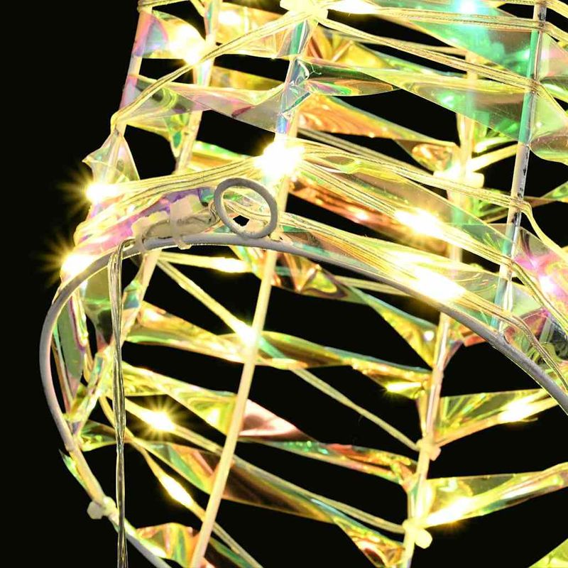 Casa si Gradina - Decoratiuni - Decoratiuni de sezon - Sanie cu ren Alb cald 60 cm PET - Infinity.ro