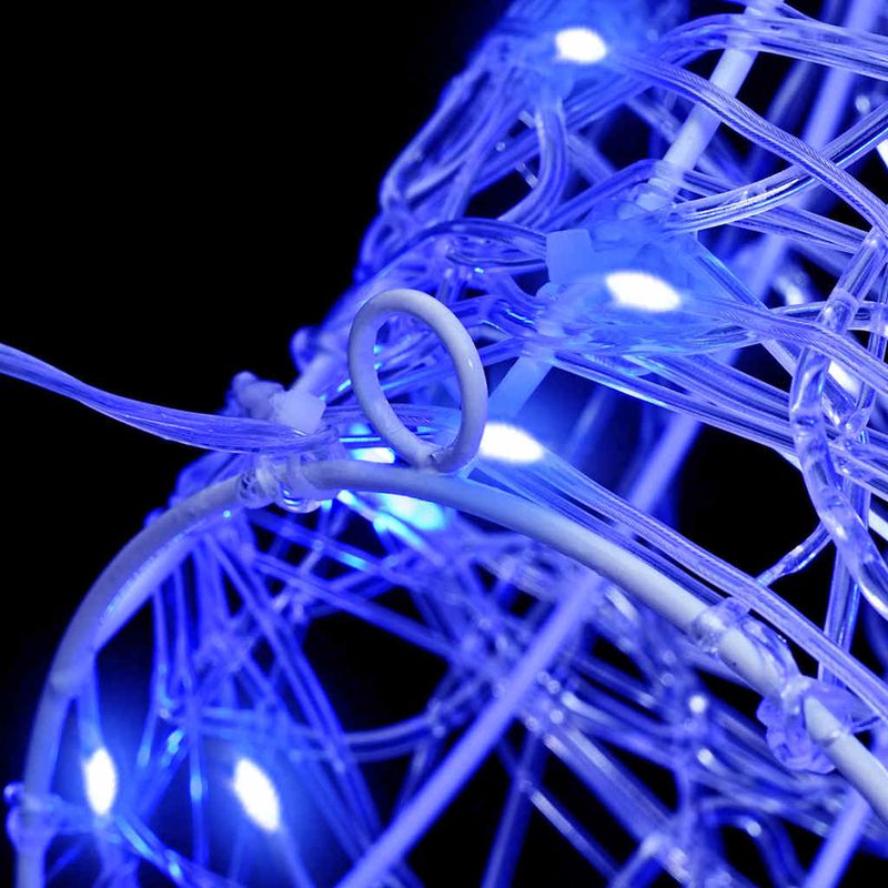 Casa si Gradina - Decoratiuni - Decoratiuni de sezon - Cap de ren albastru 60 cm Acril - Infinity.ro