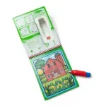 Jucarii, Copii si Bebe - Jucarii si jocuri - Jucarii & jocuri educative - Jocuri si jucarii educative - Melissa And Doug Carte De Colorat Ferma Reutilizabila Cu Apa Water Wow - Infinity.ro