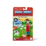 Jucarii, Copii si Bebe - Jucarii si jocuri - Jucarii & jocuri educative - Jocuri si jucarii educative - Melissa And Doug Carte De Colorat Ferma Reutilizabila Cu Apa Water Wow - Infinity.ro