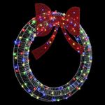 Casa si Gradina - Decoratiuni - Decoratiuni de sezon - Coroana cu lumini cu banda LED Multicolour 120 cm Acril - Infinity.ro