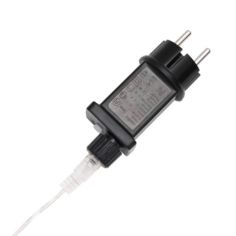 Casa si Gradina - Decoratiuni - Decoratiuni de sezon - Cablu luminos cu 1200 LED Alb cald 50 m PVC - Infinity.ro