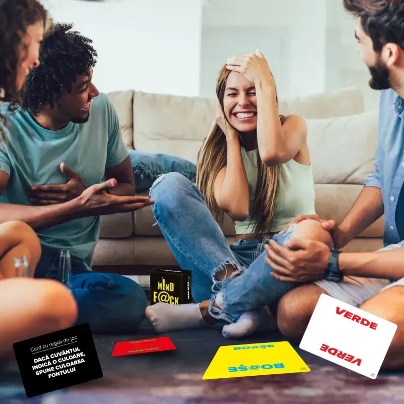 Jucarii, Copii si Bebe - Jucarii si jocuri - Jocuri si puzzle - Jocuri de societate - Joc De Carti Dark Deck Mind F@ck - Infinity.ro