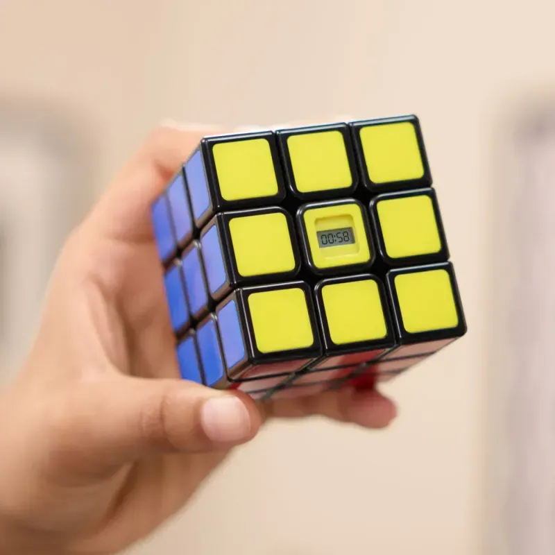 Jucarii, Copii si Bebe - Jucarii si jocuri - Jocuri si puzzle - Jocuri de societate - Cub Rubik Cu Cronometru 3x3 - Infinity.ro