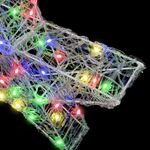 Casa si Gradina - Decoratiuni - Decoratiuni de sezon - Stea 3D cu 50 LED Multicolour 55 x 53.5 x 10 cm Acril - Infinity.ro