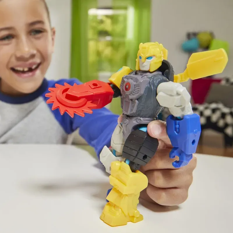 Jucarii, Copii si Bebe - Jucarii si jocuri - Figurine - Transformers Mix Mashers Figurina Bumblebee 12cm Si Accesorii - Infinity.ro